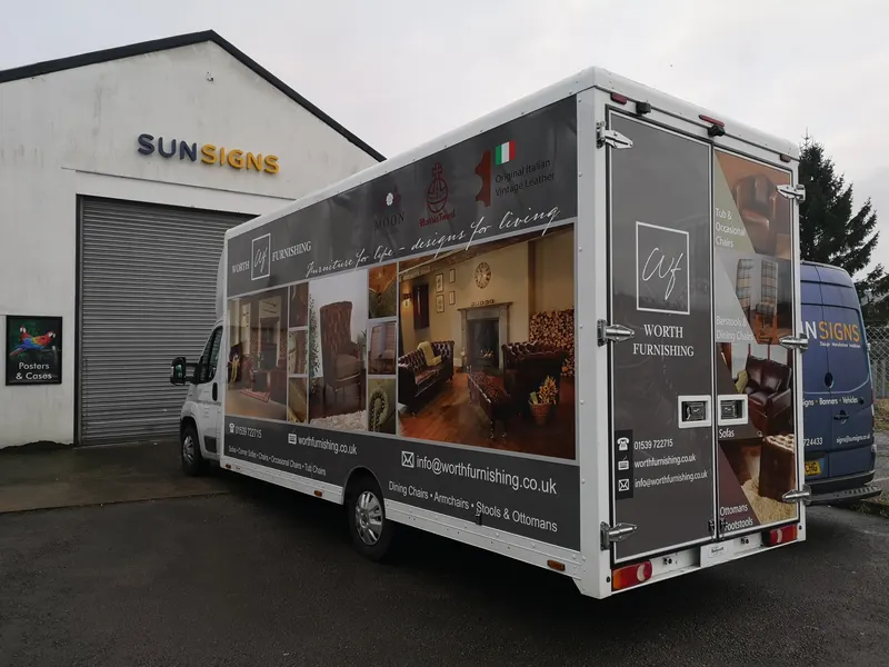 Box van panel wrap