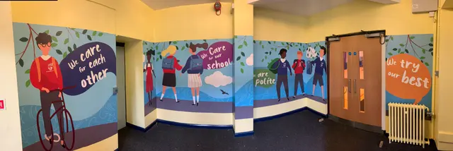 Supergrip wall vinyl